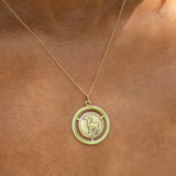 Capricorn 9K Gold Zodiac Charm