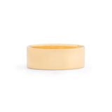 Wide 18k Yellow Gold Band