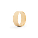 Wide 18k Yellow Gold Band