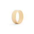 Wide 18k Yellow Gold Band