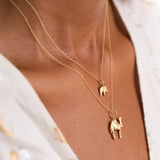 Elephant 14k Gold Charm