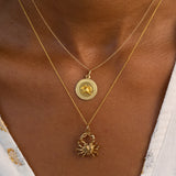 Italian Cancer 18k Gold Zodiac Charm