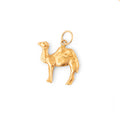 Double-Sided Camel 18k Gold Charm