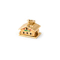Movable Enamel and 18k Gold Love Shack Charm