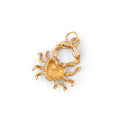 Cancer Crab 14k Gold Charm