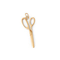 Movable Scissor 14k Gold Charm