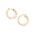 Large 10k Gold Hoop Earrings