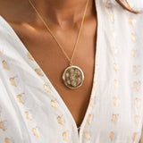 Victorian Diamond Starburst and 10K Gold Locket