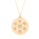 Victorian Diamond Starburst and 10K Gold Locket