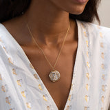 Pearl "Z" and 14k Yellow Gold Locket