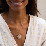 Pearl "Z" and 14k Yellow Gold Locket