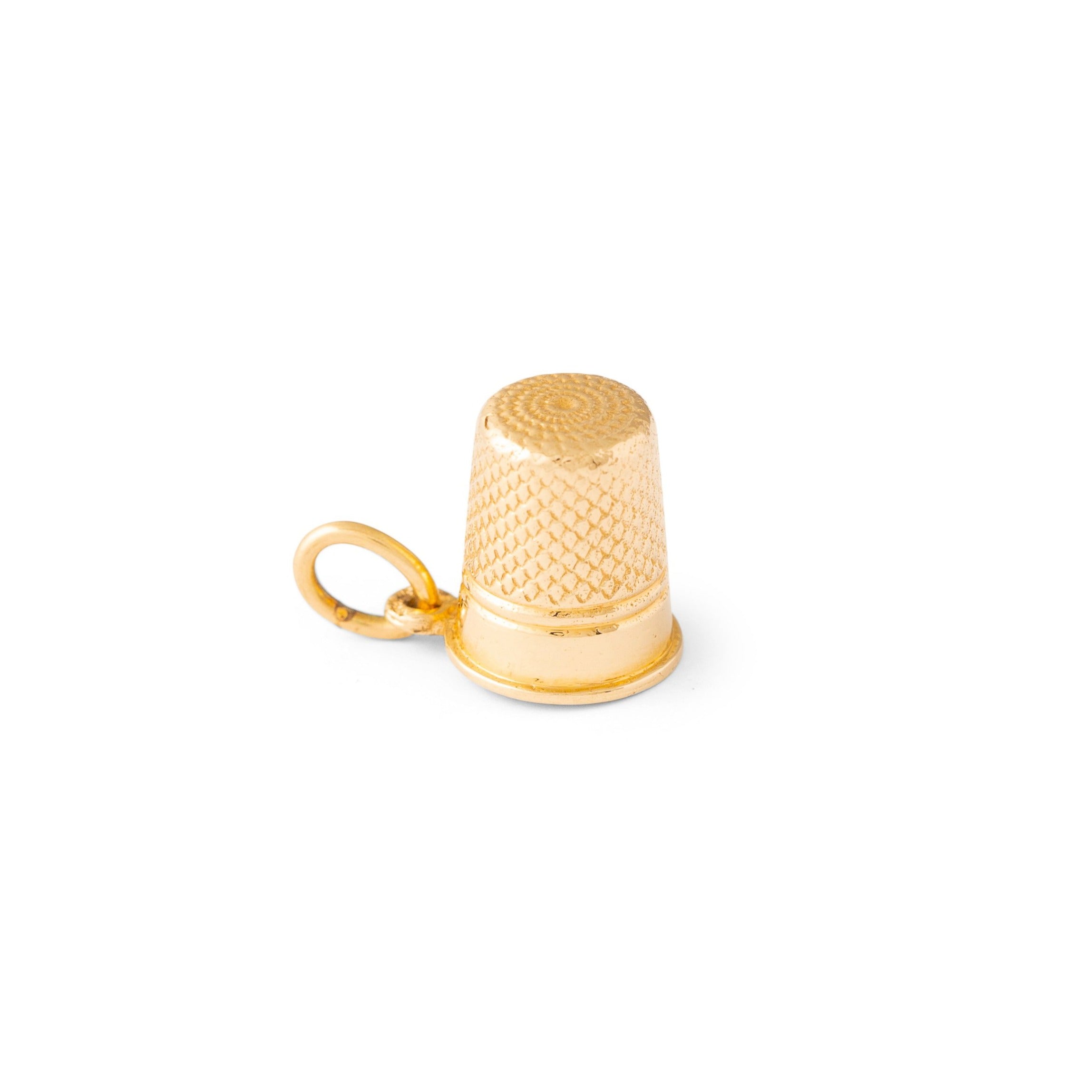 Sloan & Co. Thimble 14k Gold Charm