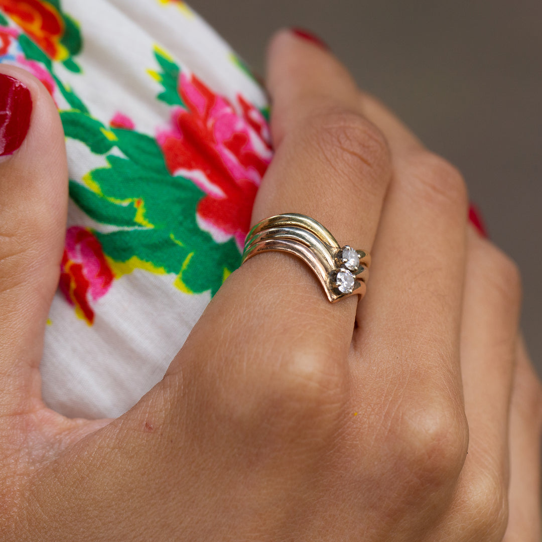 Ca. 1970 – White-gold Diamond ring, Italian | Antique Jewellery Berlin ·  Engagement Rings · Wedding Bands
