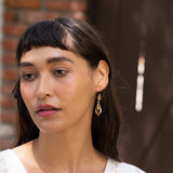 Victorian 10K Gold Dangle Earrings