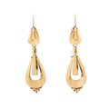 Victorian 10K Gold Dangle Earrings