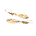 Victorian 10K Gold Dangle Earrings
