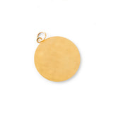 Large 14k Gold Leo Zodiac Charm