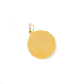 Enamel and 14k gold July Larkspur Charm