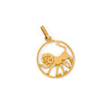 Leo 14K Gold Zodiac Charm