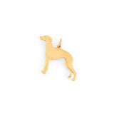 Tall Dog 14k Gold charm