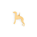 Tall Dog 14k Gold charm