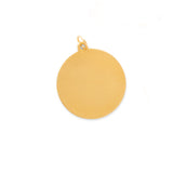 Large Pisces 14k Gold Zodiac Charm