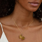 Victorian Heart 10k Gold Starburst Locket
