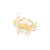 Crab Cancer 14k Gold Zodiac Charm
