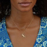 Crab Cancer 14k Gold Zodiac Charm