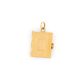 Movable 14k Gold Book Charm