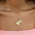 Italian Engraved Heart 14k Gold Locket