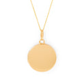 Austrian 14k Gold Round Locket
