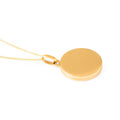 Austrian 14k Gold Round Locket
