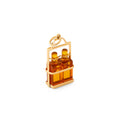 German 14K Gold Scotch and Rye Charm
