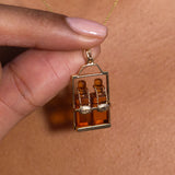 German 14K Gold Scotch and Rye Charm