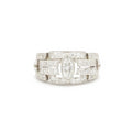 Art Deco Marquise Diamond And Platinum Ring