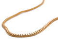 Victorian 18K Gold Mesh and Dot Chain Necklace