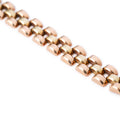 Retro Bi-Color 14k Gold Link Bracelet