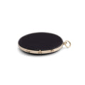 Victorian Black Enamel and 14k Gold Locket