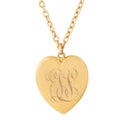 Victorian Large 14k Gold Heart Locket