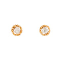 Victorian 0.70 Carat Old Mine Cut Diamond Stud Earrings