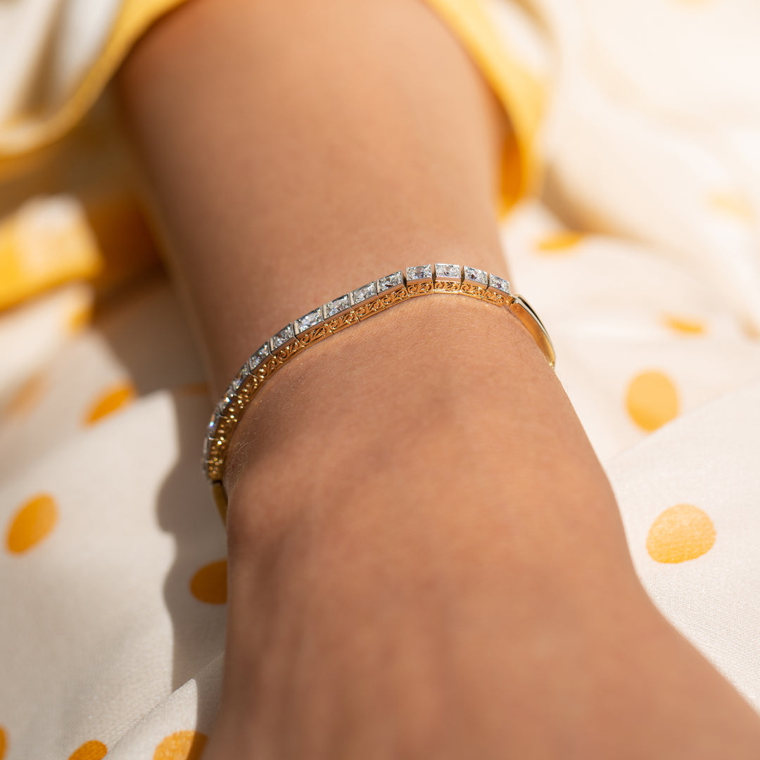 Éclat Diamond Link Bracelet - Lizzie Mandler