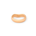Tiffany & Co Elsa Peretti Curved 18k Rose Gold Ring