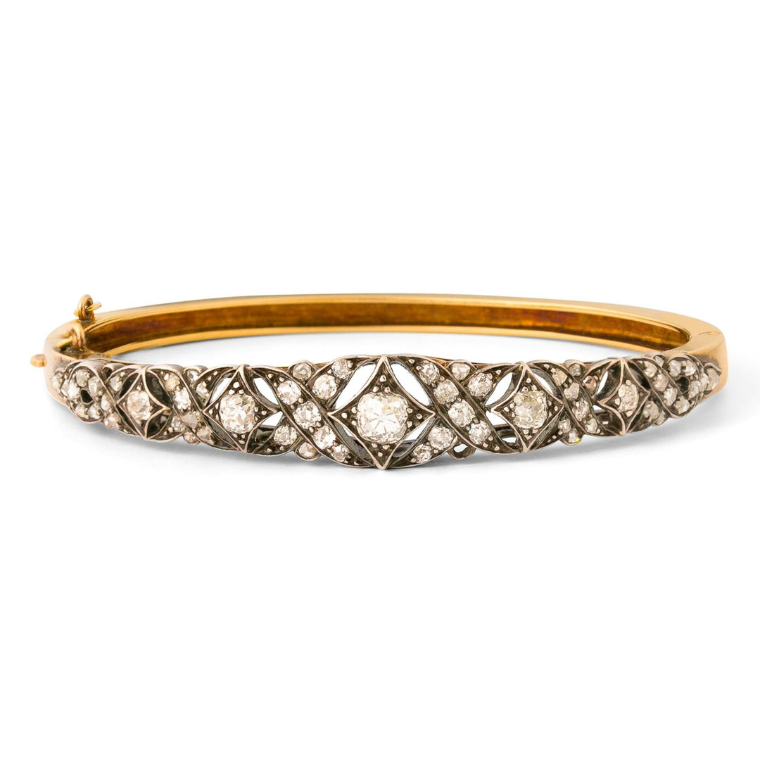 Antique Sapphire & Diamond Bracelet – Rothschild Diamond