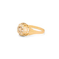 Victorian Diamond Cluster and 14k Gold Ring