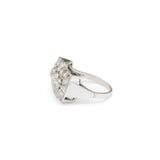 1920s Old European Cut Diamond, Platinum, and 14k Gold Ring