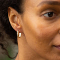 U-Shaped 14K Hoop Earrings