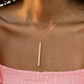 Retractable Toothpick 14k Gold Charm