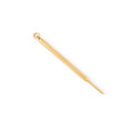 Retractable Toothpick 14k Gold Charm