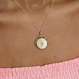 Victorian Diamond Starburst and 10k Gold Locket